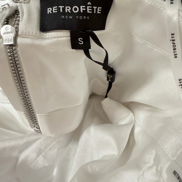 Retrofete White Strapless Dress - Picture 10 of 14